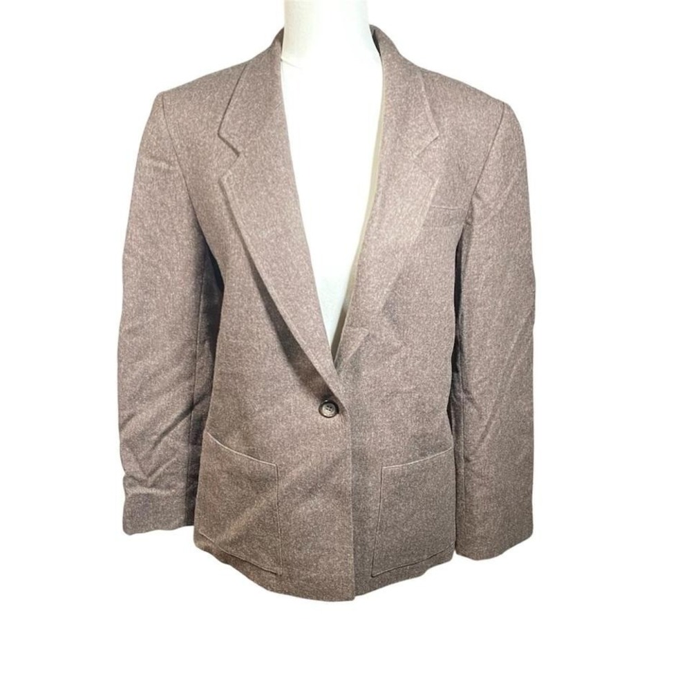 Vintage Pendleton Wool Blazer – Women's Size 12 – Made in USA
